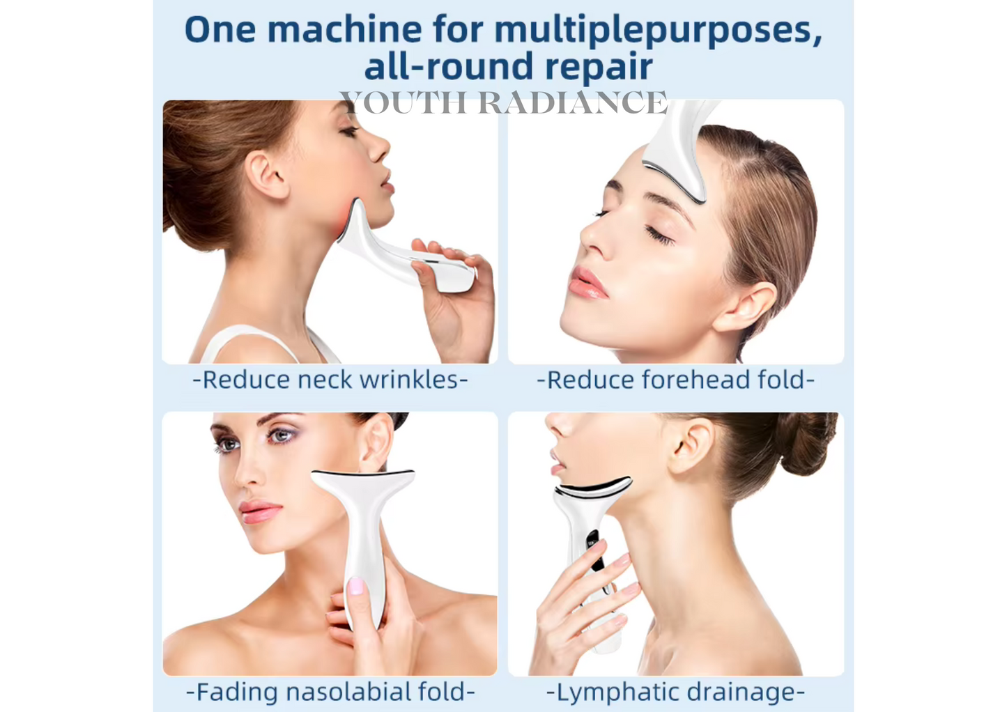 Neck and Face Massage Device