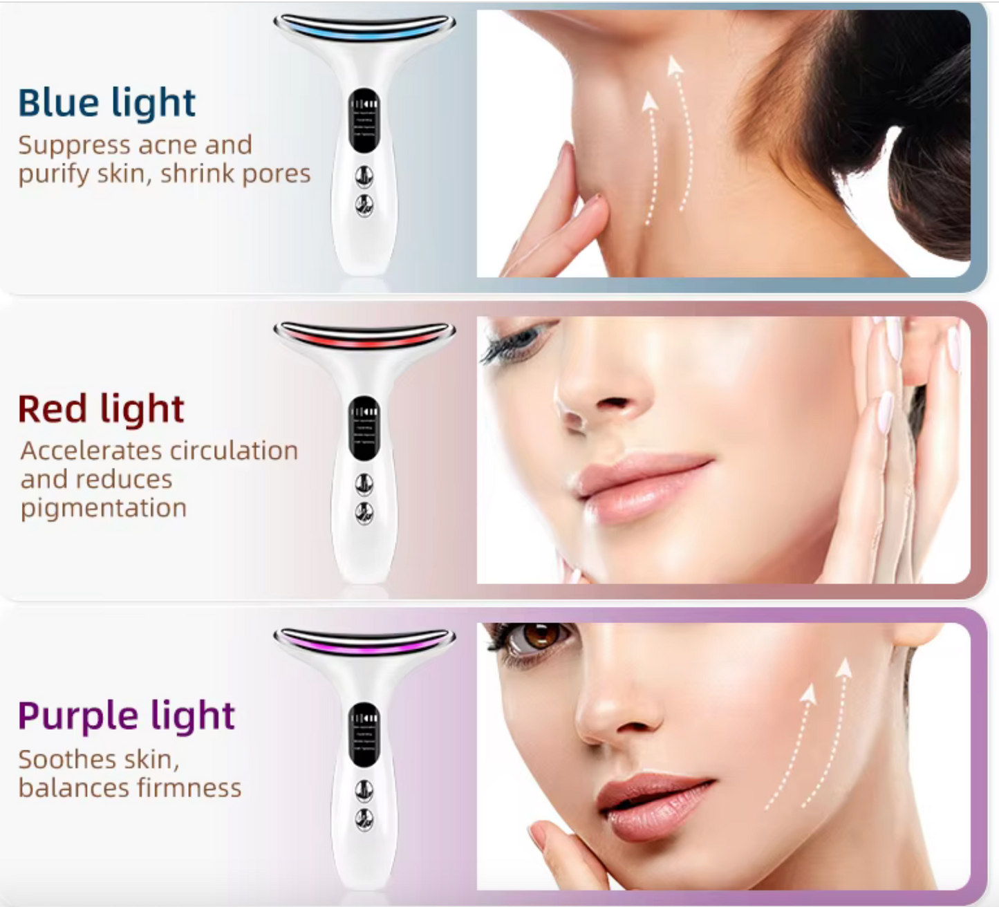 Neck and Face Massage Device